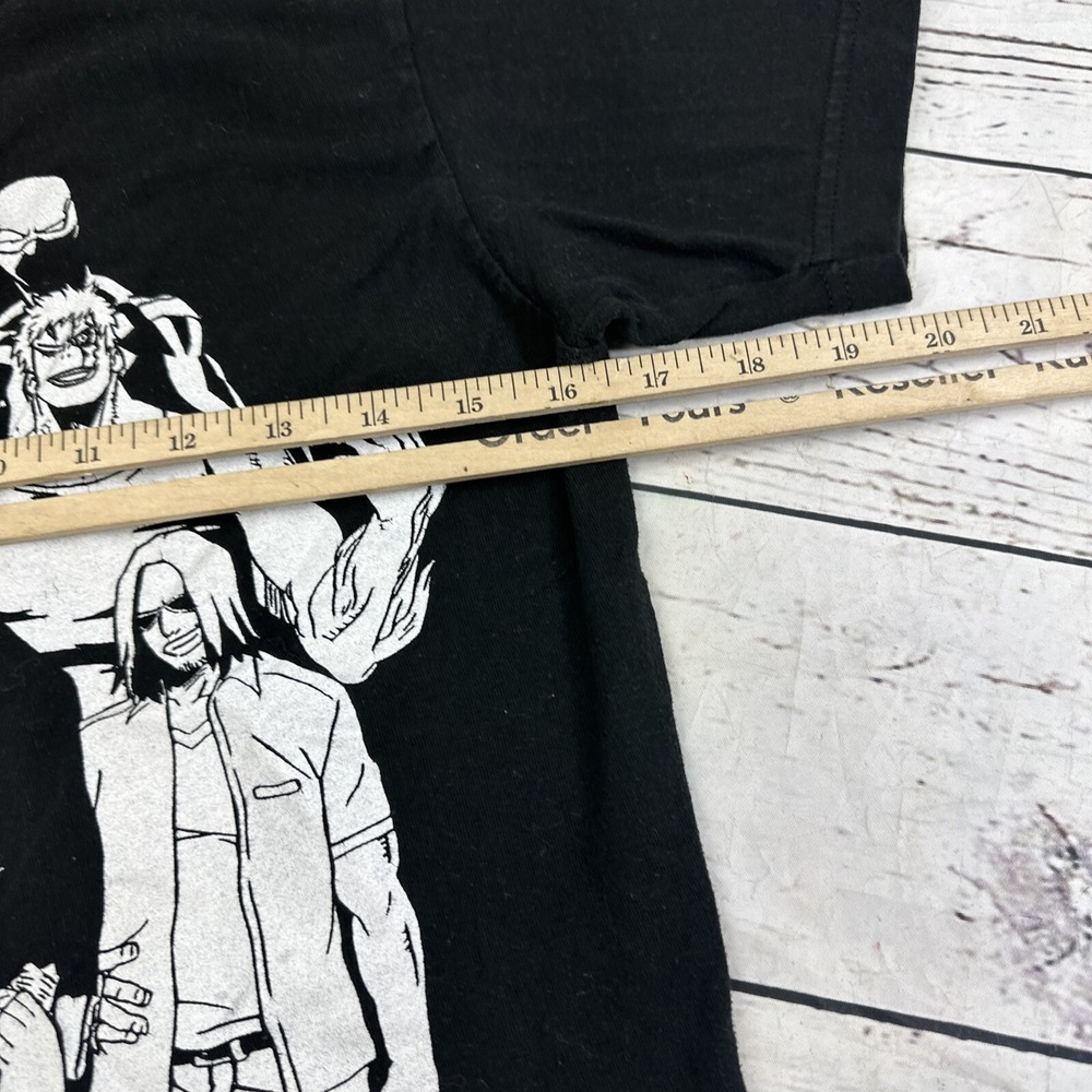 My Hero Academia Vanguard Action Squad Black Graphic T-Shirt Mens Small S Anime - Picture 6 of 8